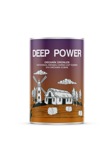 Deep Power Hayvansal Amino Asit Sıvı Gübre 1 Litre Teneke