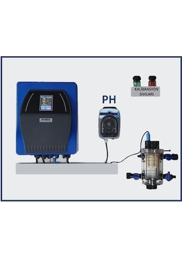 Salt İonic Ph 24gr/h Ph Ölçüm Ve Kontrollü 40-80m3 Havuzlar İçin