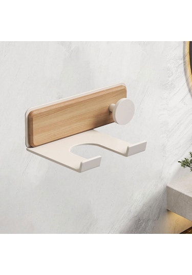 Suntek Saç Kurutma Makinesi Standı Tutucu Depolama Rafı Banyo