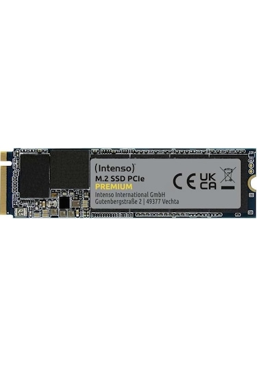 Intenso Premıum 500 GB Pcıe Nvme Gen 3 SATA SSD