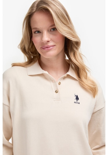 U.S. Polo Assn. U.s. Polo Assn. Kadın Krem Kazak /triko 50314707-vr071