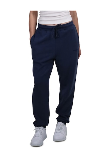 Kadın Modal Kumaş Cepli Lacivert Jogger Pantolon Lacivert