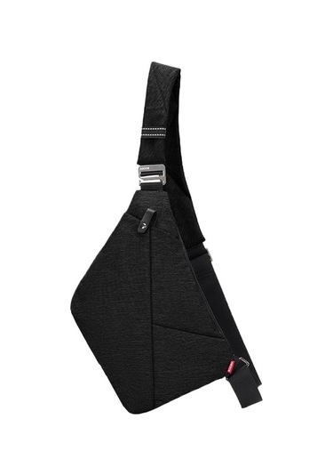 Erkek Ve Kadınlar İçin Geniş Kapasiteli Çapraz Askılı Sırt Çantası, Şık Ve Hafif Spor Seyahat Çantası, Günlük Kullanım İçin Pratik Çapraz Çanta Modelleri Siyah