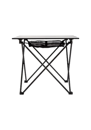 Funky Chaırs Black Katlanabilir Kamp Masası Büyük 71 X 68 X 62cm Siyah