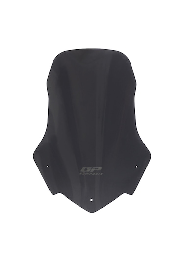 GP Kompozit SYM Wolf 2012-2016 Uyumlu 3 Delikli Ön Cam Füme 49 cm