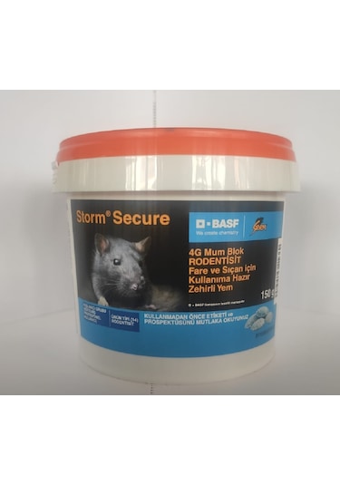 Firba Basf Storm Secure Fare Ve Sıçan İçin Hazı Zehirli Yem 150 g