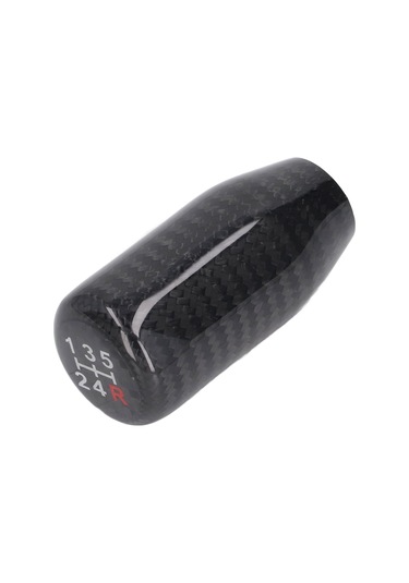 Lemestar 5 Vitesli Karbon Fiber Vites Çubuğu, Ergonomik Tasarım, 3 Adet Adaptör İle Çoğu Otomobille Uyumlu, Araç İç Dekorasyonu Ve Konfor Artırıcı Diğer