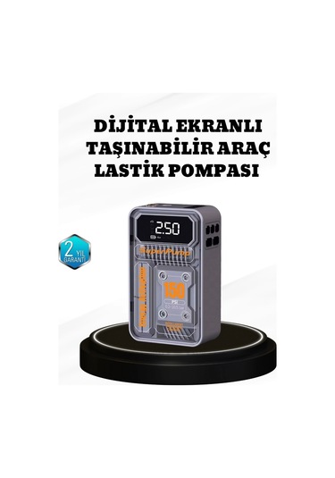 Bfs 150 Psı Kablosuz Şarjlı Hava Pompası Led Ekranlı Ve Otomatik Kapanma Özellikli