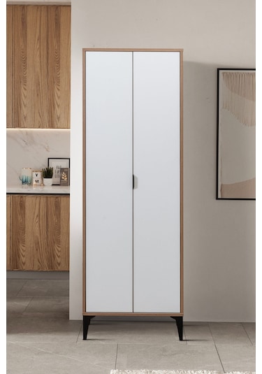 Sarmobi Arden 2 Kapaklı Çok Amaçlı Dolap Beyaz