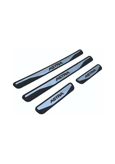 Astra G Kapı Eşiği 1998-2004 New Krom Kapı Eşiği 4 Parça Paslanmaz Çelik