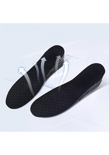 Hightower 3,54 İnç Ayarlanabilir Yükseklik Görünmez Topuk Yükseltici - Hava Yastıklı