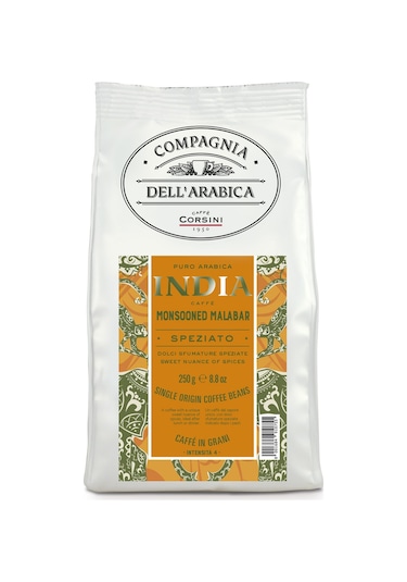Caffe Corsini Hindistan Monsooned Malaba%100 Arabica Çekirdek Kahve 250 G