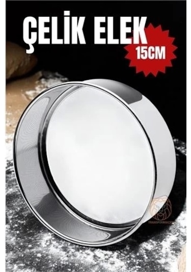 Metal Un Eleği 15 Cm Çok Renkli