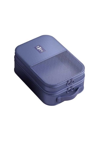 Pazly Suntek Seyahat Ayakkabı Çantası - El Taşımalı, Erkek & Kadın, Mavi Mavi