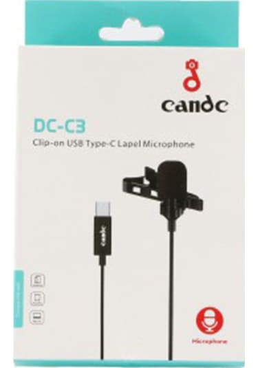 Candc Dc C3 Type C Yaka Mikrofonu