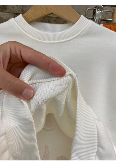 Lacıel Parıs Orenge Fruıts Grafiti Çocuk Eşofman Takım Beyaz