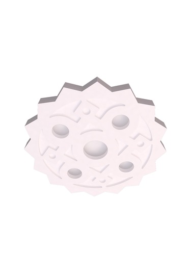 Motifpiyer Tavan Spot Göbek tsg-81-cokgen