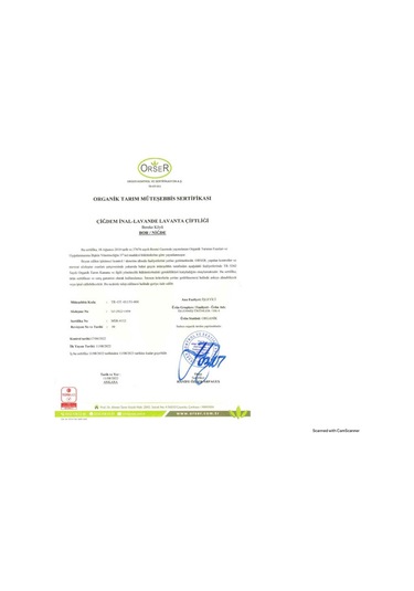 Lavande Lavanta Çiftliği Organik Lavanta Uçucu Yağı 50 ML Cam Damlalıklı