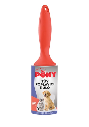 Pony Tüy Toplayıcı Rulo 50 Yaprak