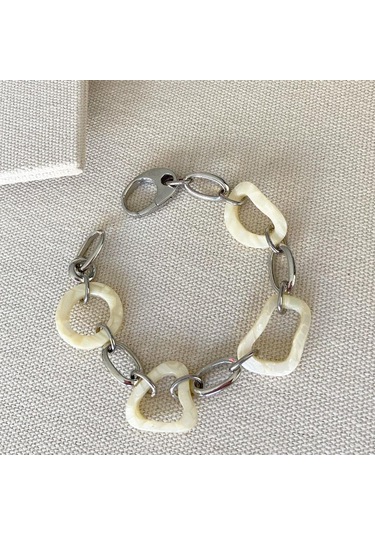 Elips Halka Bileklik Set Çok renkli