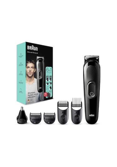 Braun MGK 3320 Erkek Bakım Kiti 6'sı 1 Arada Şekillendirici