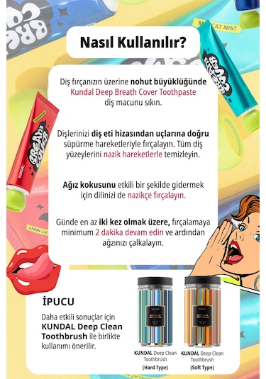 Kundal Deep Breath Cover Toothpaste Muscat Mint