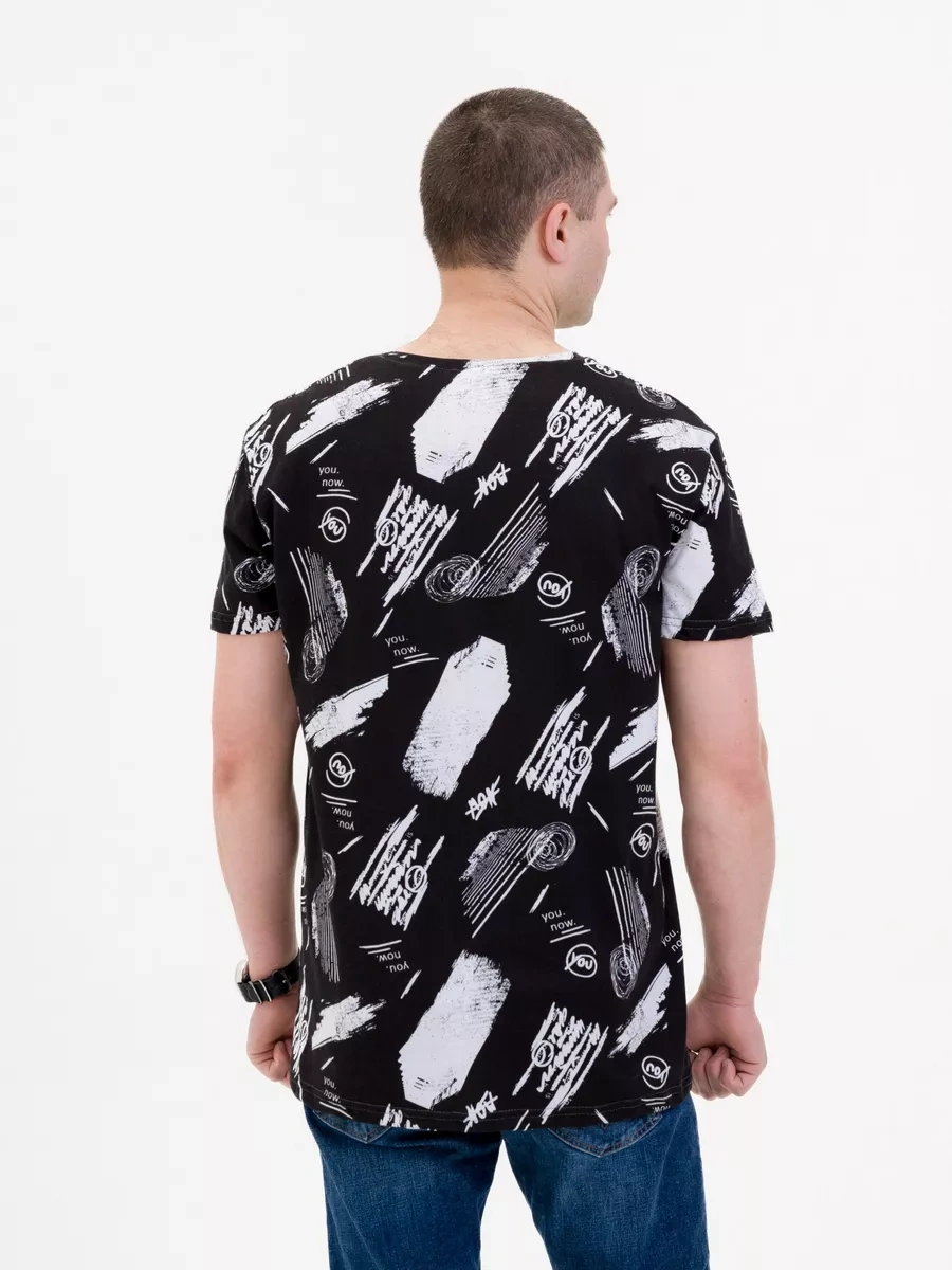 Natıvıa Pamuklu Baskılı Tişört 231376556 Siyah
