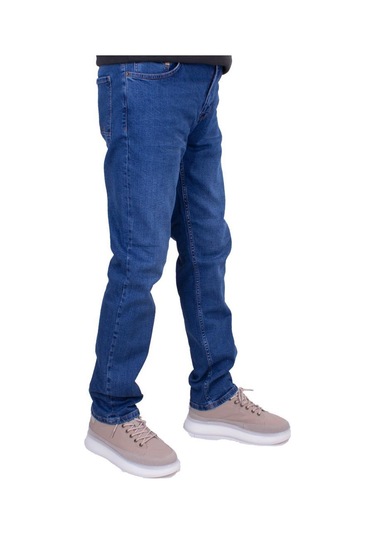 Twister Martin 744-01 Mavi Normal Bel Normal Paça Erkek Jeans Pantolon Mavi