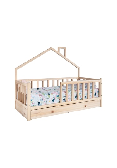 Yavru Yataklı Montessori Yatak Ev Model 90 x 190