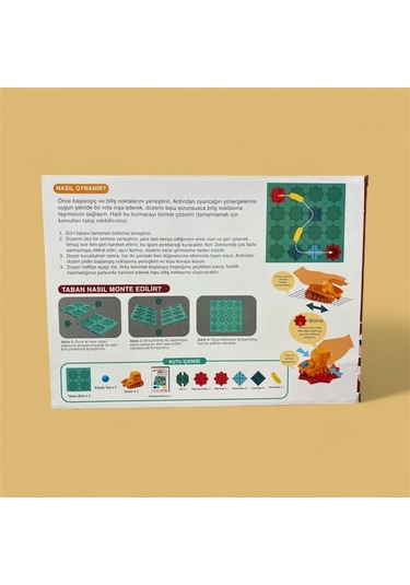 Kodlama Labirent Arabalı Zeka Oyunu Eğitici Oyuncak