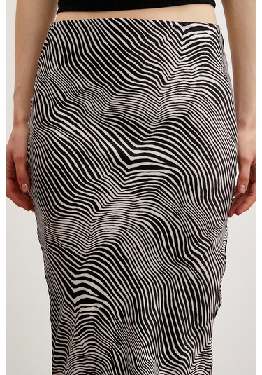 Never More Maxi Boy Verev Etek Krem