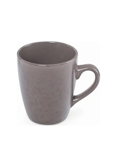 Domenik Seramik Kupa 360 Ml 4 Adet 317410973 Gri-kahverengi