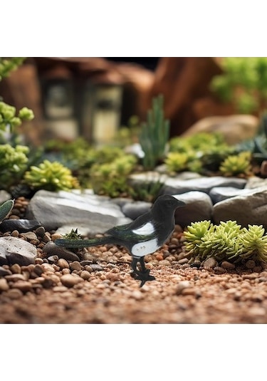 Lijinxu Saksağan Simülasyonu Kuş Yapay Bahçe Avlusu