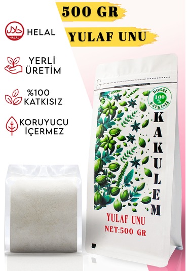 Kakulem Yerli Tohum Tam Yulaf Unu 500 G