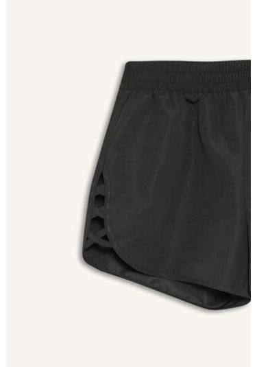 DeFacto Regular Fit Deniz Şortu-Fall in Love B7210AX25SMBK27 Siyah