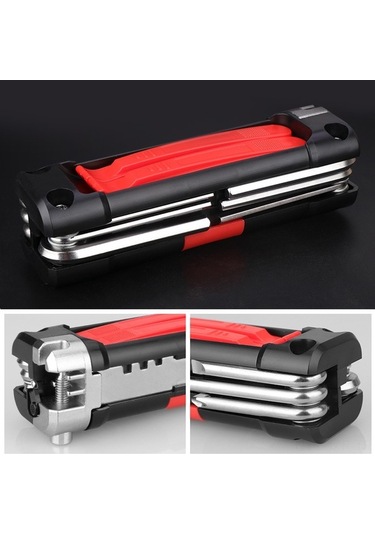 Artfulabode Yol Taşınabilir Tamir Seti Renkli Onarım Kiti Pratik Ekipmanları Bisiklet Bakım Araçları Alet Çok Renkli