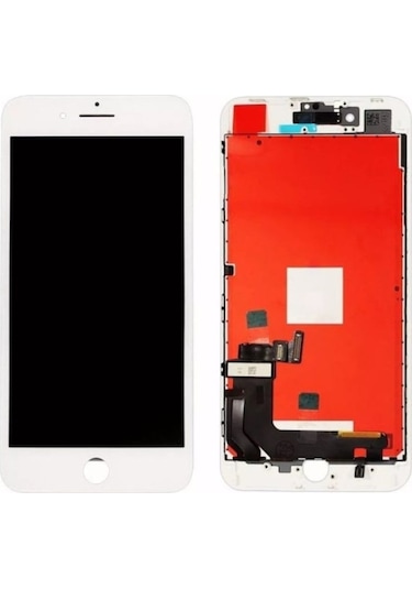 Bolsat Apple Uyumlu iPhone 8 Plus A Kalite Telefon Ekranı Beyaz