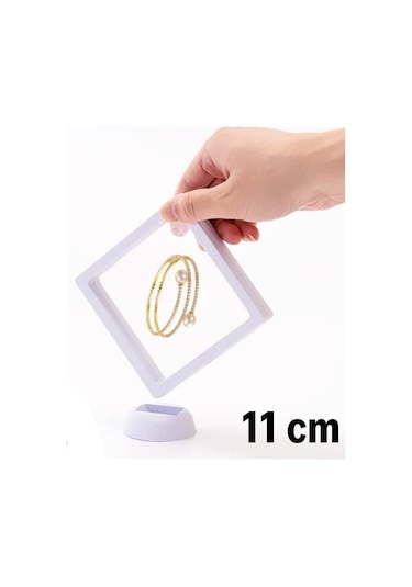 11x11cm Standlı 3d Takı Ziynet Hatıra Koleksiyon Saklama Kutusu Ş Çok Renkli
