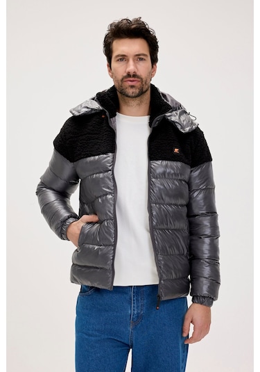 Albert Asfalt Erkek Puffer Mont-asphalt Çok Renkli