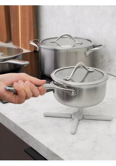 Smart Solutions Wheel Silikon Katlanabilir Sıcak Altlığı 214979749 Beyaz