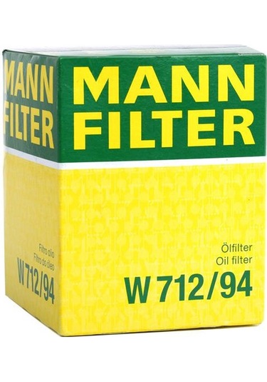 Mann Filter Yağ Filtresi W712-94 N11.2592