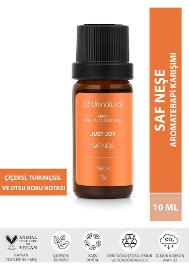 Bade Natural Saf Neşe Aromaterapi Karışımı 10 ML