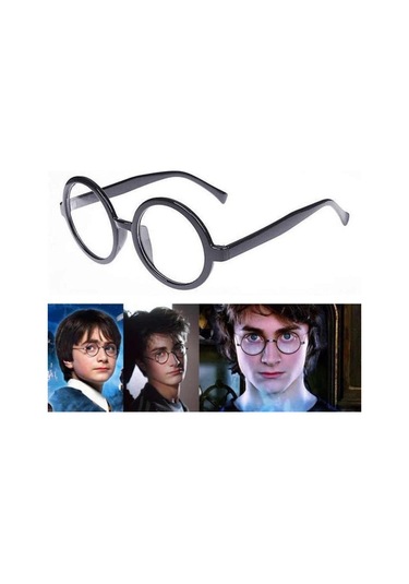 Siyah Çerçeveli Harry Potter Gözlüğü Tdrtr