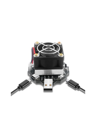 18650 Kapasiteli Pil Test Cihazı Elektronik Yük 65w Monitör Göstergesi Deşarj Şarj Usb Metre 5v 12v 24v Güç Kaynağı Denetleyicisi