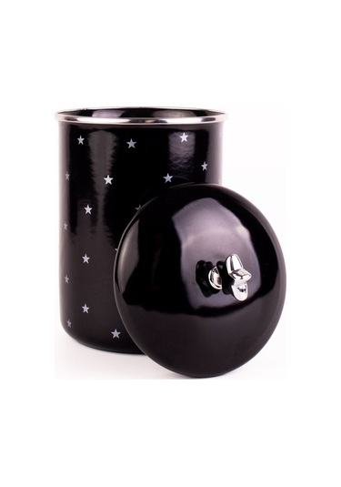 Star Emaye Dev Boy Çok Amaçlı Kavanoz 1.8litre Siyah