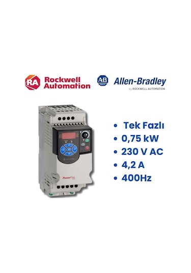 Allen Bradley 22f-a4p2n103 Powerflex 4m İnverter Sürücü