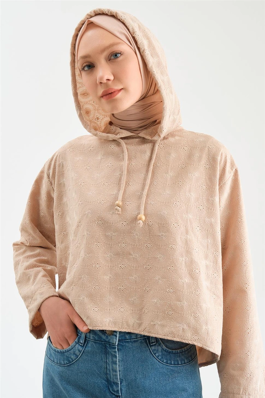 Armine Brode Sweat 23y3139 Vanilya Bej