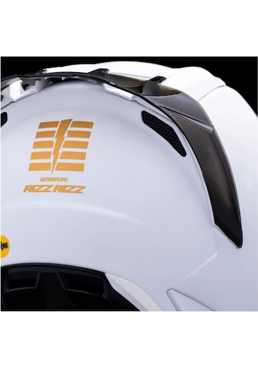Icon Ultraflite Rizz Rizz 3 Mıps Kask Beyaz