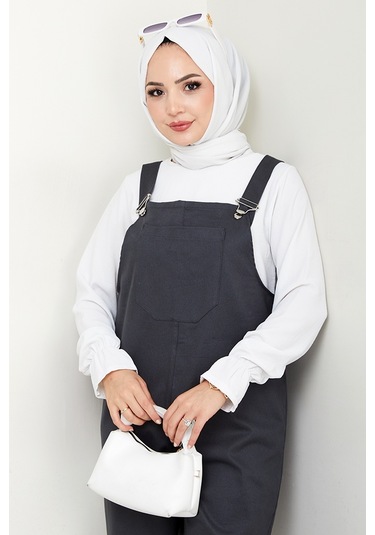 Tek Cepli Bahçıvan Tulum 1553 - Antrasit Antrasit