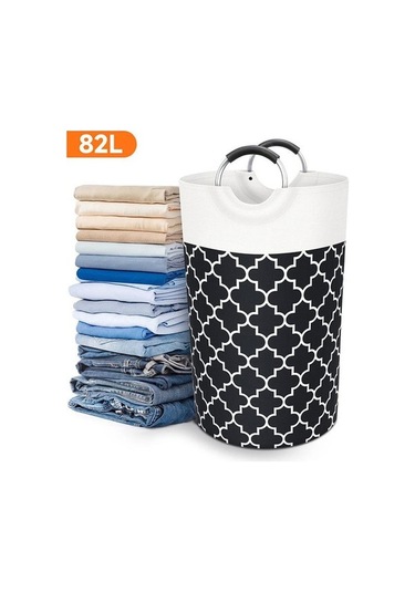 Novahub Kırmızı 82l Katlanır Çamaşır Sepeti, Elbise Çantası, Yatak Odası İçin Kırmızı